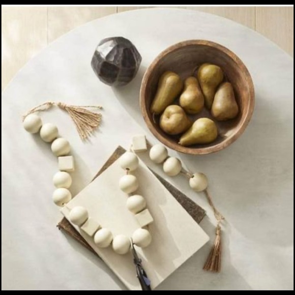 STUDIO MCGEE NEW 61” ceramic bead garland - Picture 4 of 5